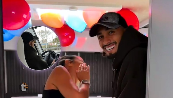 Esposa de Raphinha lo deja sin palabras con este lujoso regalo (Video: @taia_belloli)