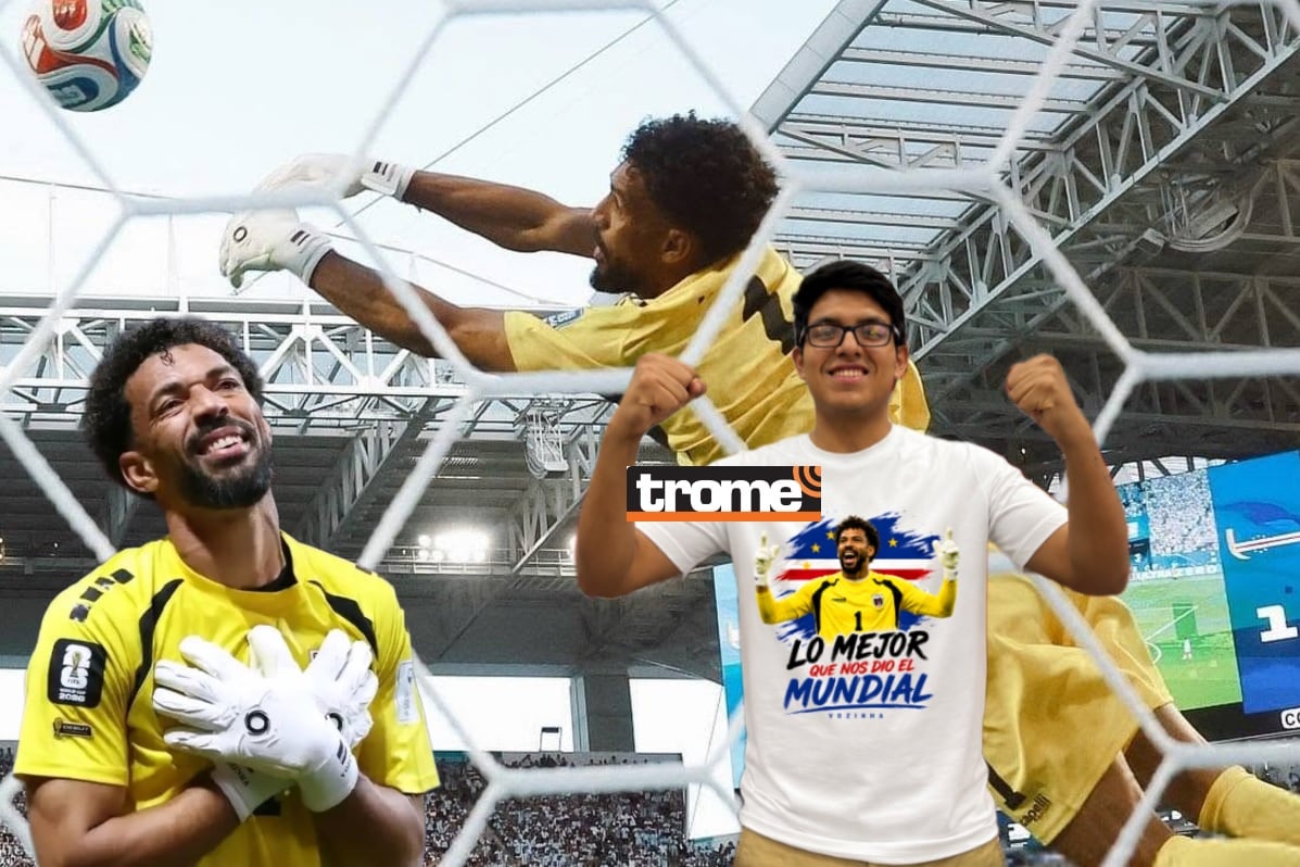 De todo por el Mundial. Venden polos y ropa interior de Haaland, Vouzinha, Messi y Ronaldo. (Entrevista y foto composición: Isabel Medina / Trome).