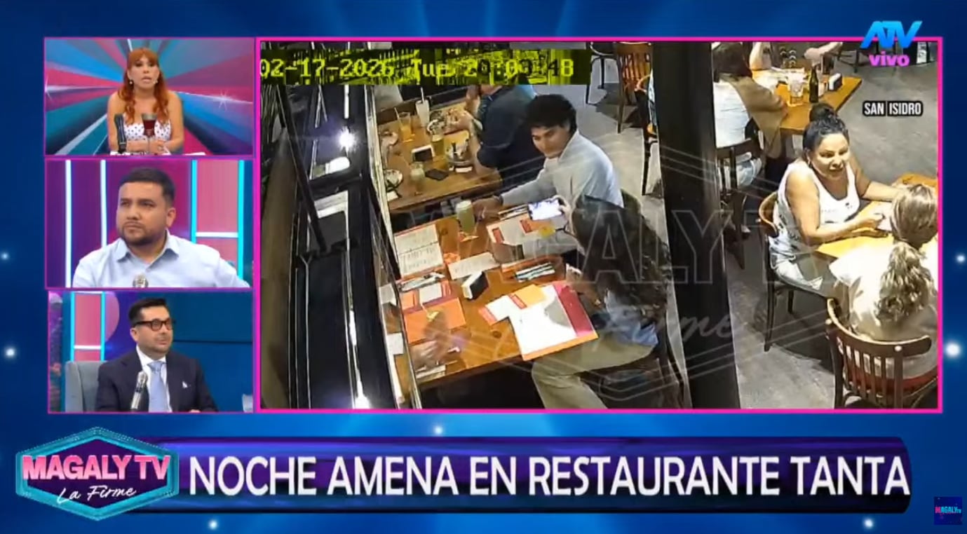 Cámara del restaurante Tanta registró lo que tomó Adrián Villar antes de atropellar a Lizeth Marzano.