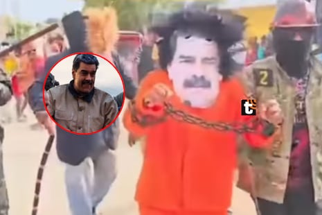 Piuranos recrean captura de Nicolás Maduro tras intervención militar de EE.UU. en Venezuela