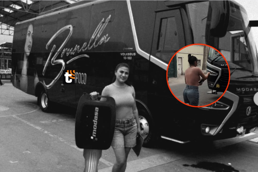 Brunella Torpoco rompió el chanchito y adquirió un bus para su orquesta