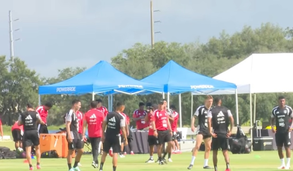 La selección peruana realizó la primera práctica en los Estados Unidos. (Bicolor+)