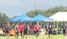 La selección peruana realizó su primer entrenamiento en Estados Unidos antes de los cuatro amistosos | VIDEO