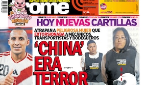 ‘CHINA’ ERA TERROR DE CHOFERES