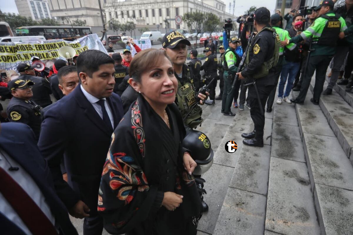 Patricia Benavides llegó a la Fiscalía para Junta de Fiscales Supremos
