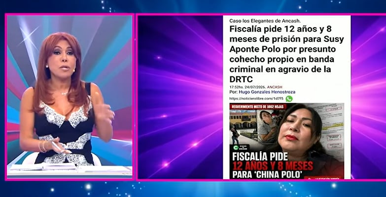 Magaly revela historial de denuncias de ‘La China Polo’