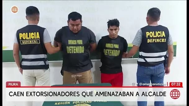 Extorsionaban a alcalde de Ayabaca y a contratistas de obra en Piura. Foto: América Noticias