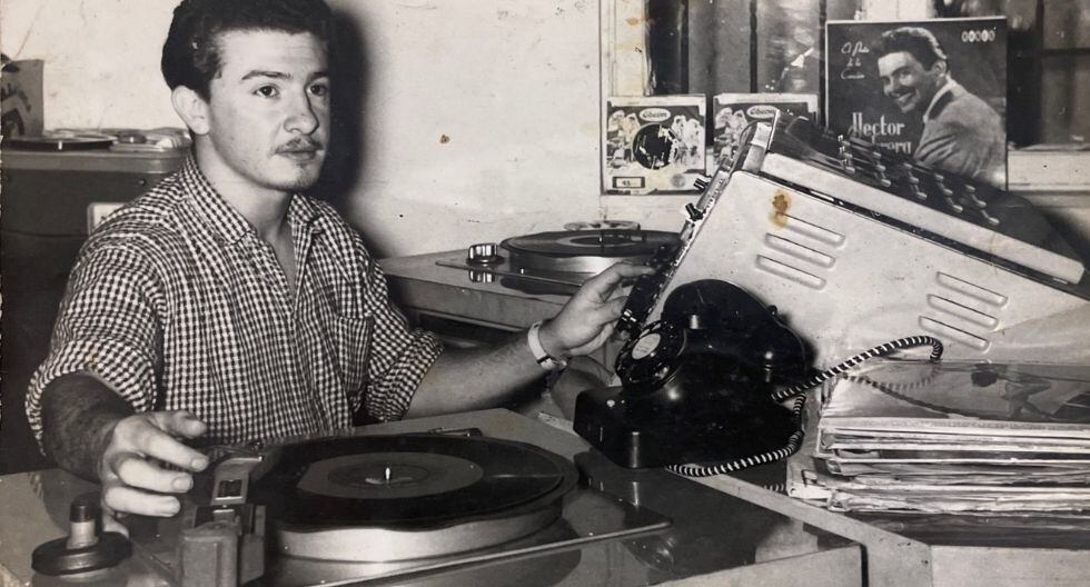 Don Ramón trabajó de sonidista durante 50 años.