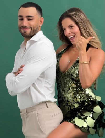 Alejandra Baigorria y Said Palao se casaron el sábado 26 de abril de 2025.