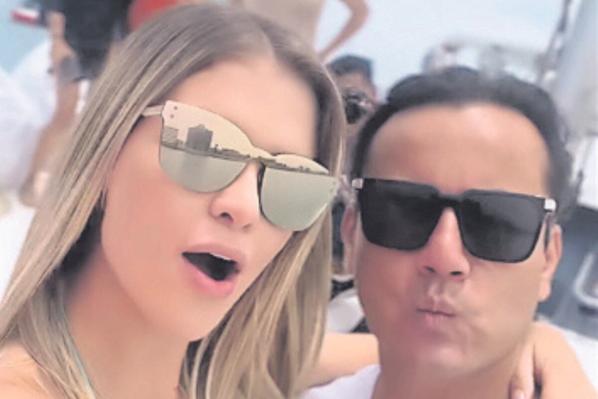 Brunella Horna y Richard Acuña