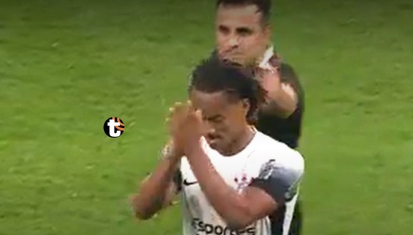 André Carrillo fue ovacionado en Copa Sudamericana con Corinthians. Video: América