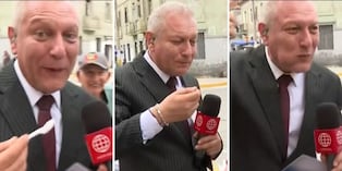 Gunther Rave se ‘incendia’ en vivo con ceviche al paso
