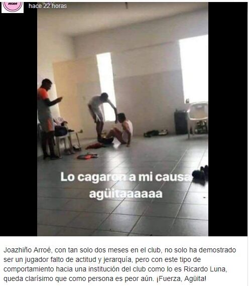 Hinchas repudian actitud de futbolistas