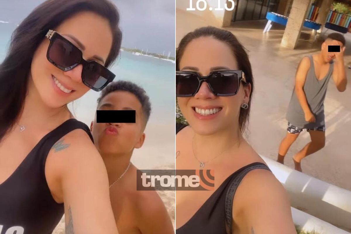 Melissa Klug veranea con sus hijos Adriano y Jeremy en la ciudad La Romana de República Dominicana (Foto: @melissaklugoficial)