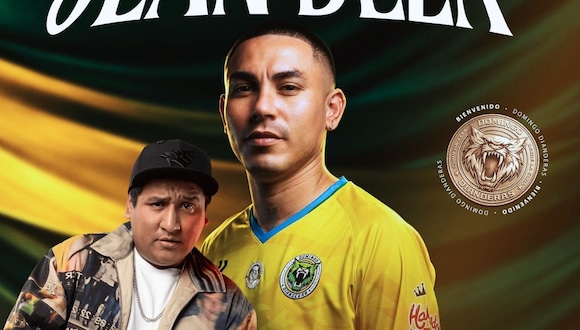 Jean Deza es presentado por el club Domingo Dianderas de Copa Perú (Video: @domingodianderas)