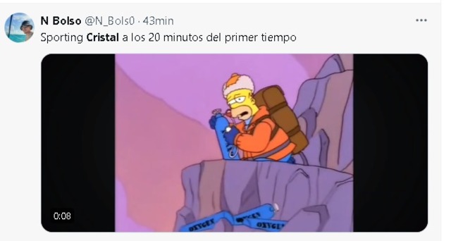 La derrota 6-1 de Sporting Cristal ante el Always Ready fue material para muchos memes en redes sociales.