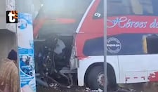 ¡Tragedia en Puno! Chofer muere tras despiste de bus que terminó empotrado en una vivienda