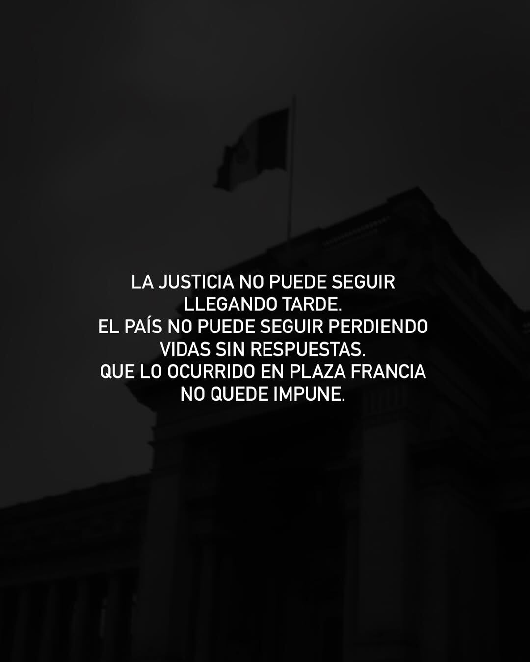 Modelo emite fuerte pronunciamiento tras la marcha de este miércoles 15 de octubre. (Instagram: @janickmaceta)