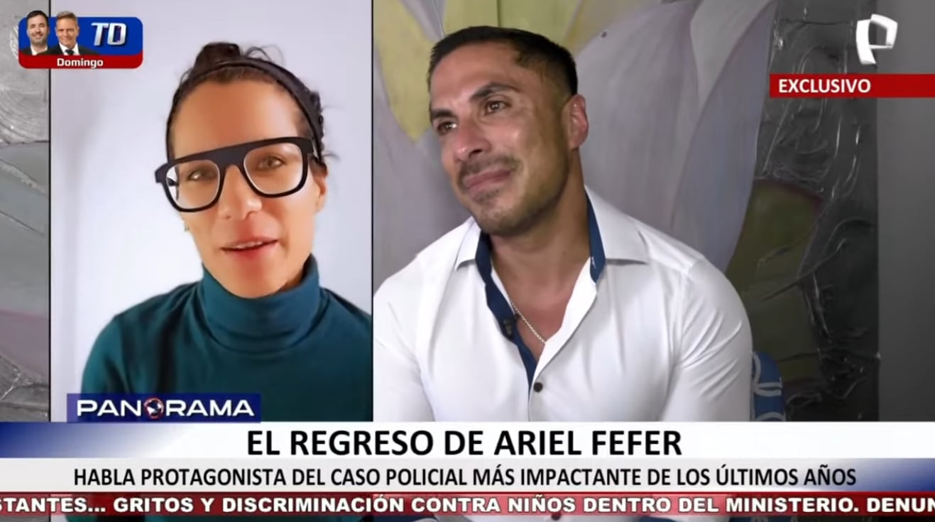 Ariel Bracamonte no acusa directamente a su hermana Eva Bracamonte del asesinato de su madre Myriam Fefer, pero no la extraña.