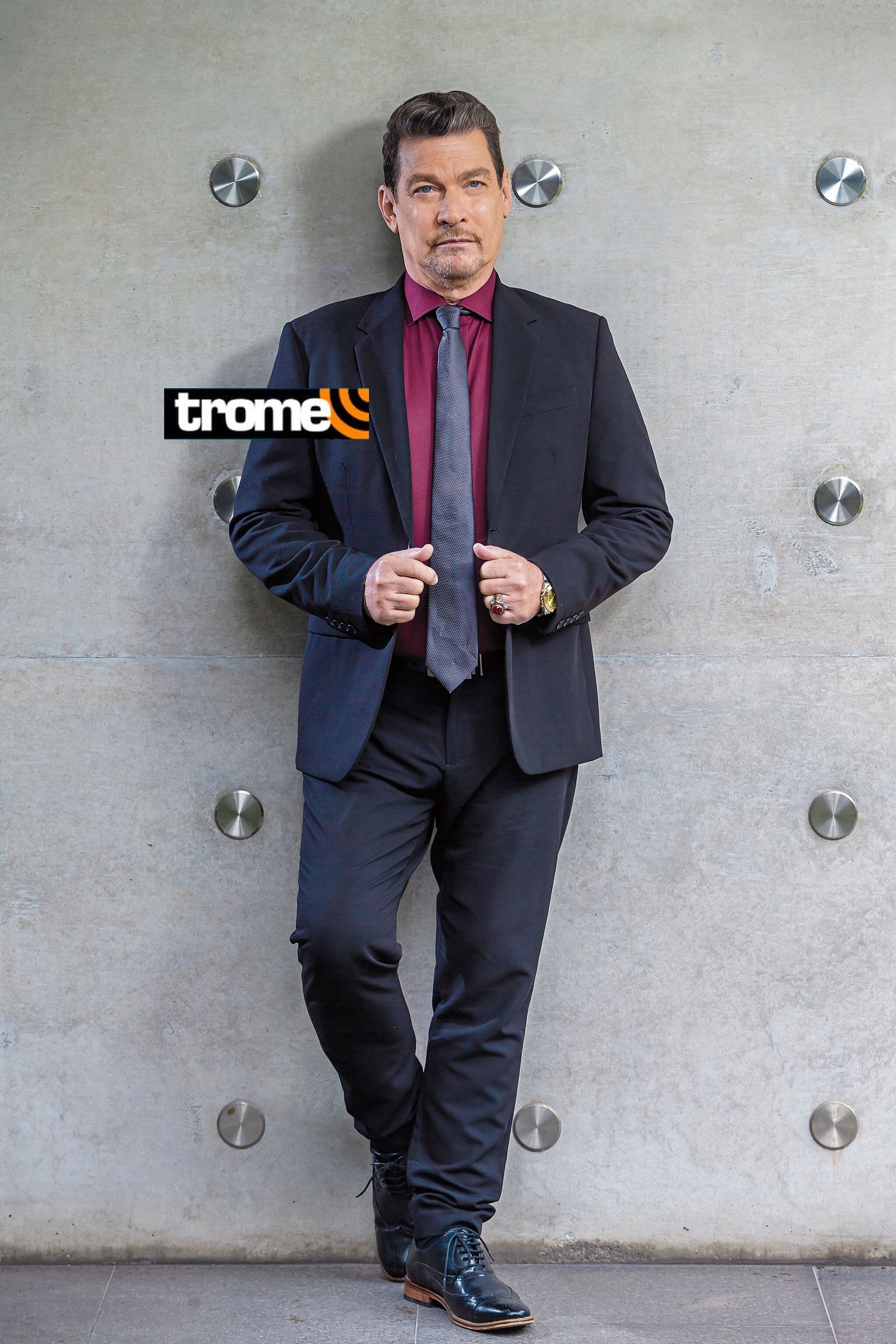 Sebastián Ligarde en entrevista con Trome. (Foto: Allengino Quintana)