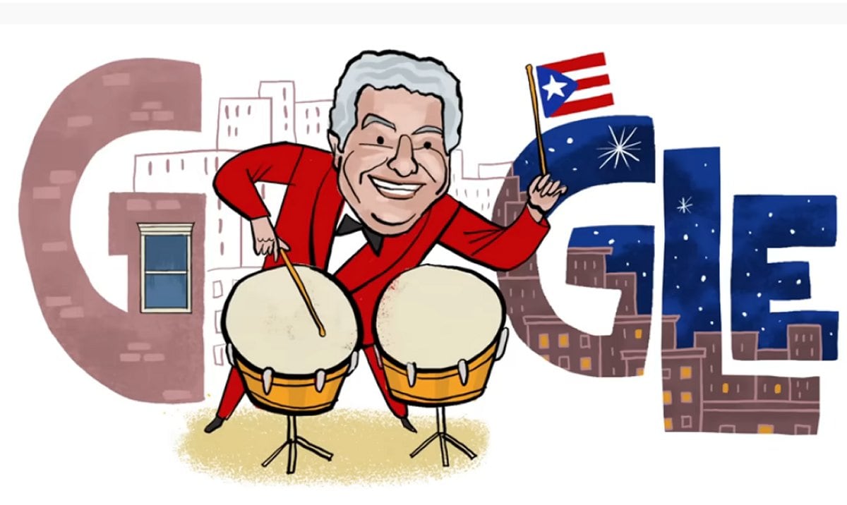 Google homenajeó al gigante Tito Puente (Foto: Google)
