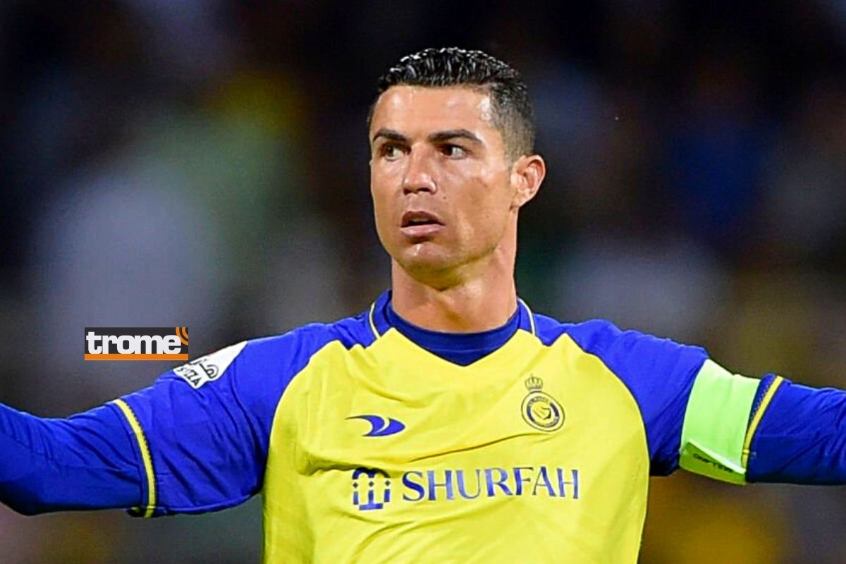Cristiano Ronado parece no entender sanción impuesta por FIFA a Al Nassr (Foto: AFP)