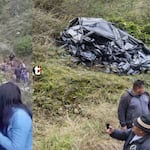 ¡Tragedia en Apurímac! Seis muertos tras despiste y caída de una miniván a un abismo