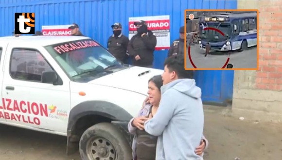 Carabayllo: Clausuran local de bus que atropelló y mató a niño