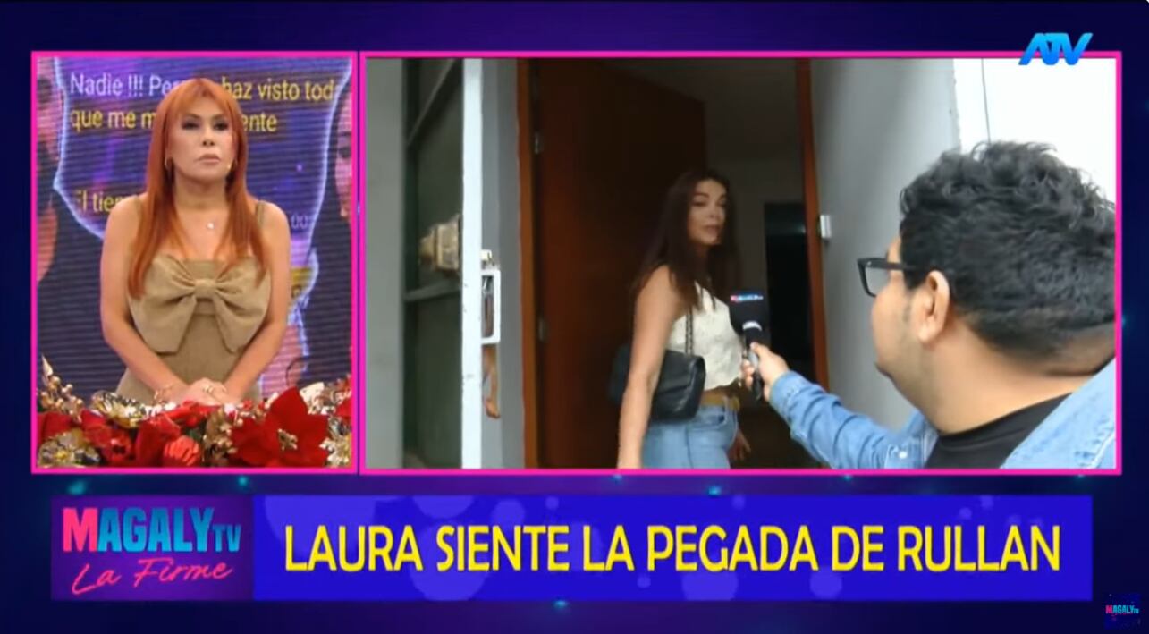 Laura Spoya se muestra desencajada, pero se niega hablar mal de Brian Rullan.