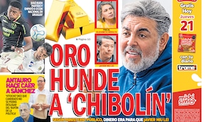 ORO HUNDE A ‘CHIBOLÍN’