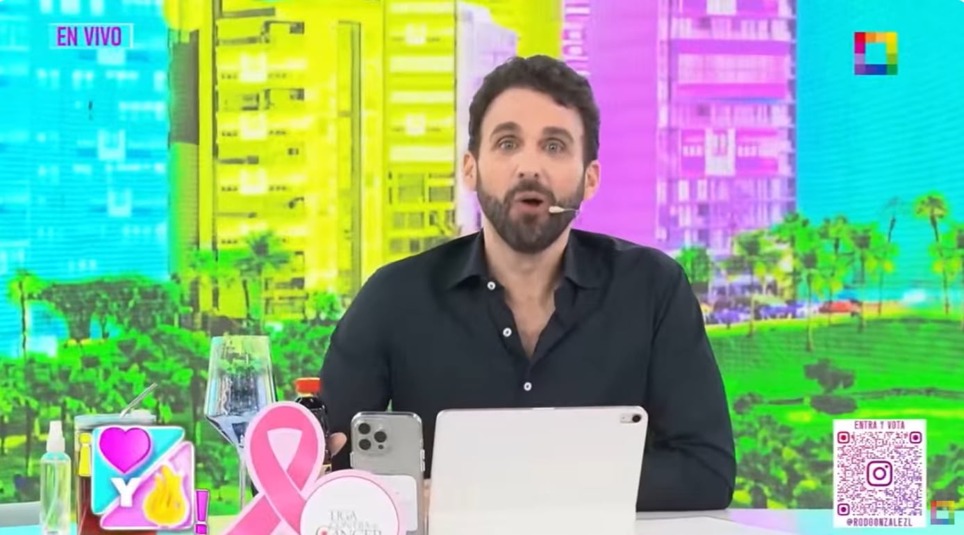 Rodrigo González le dice a Magaly Medina que puede entrevistar a su hermano si así lo considera y afirma que no le está haciendo ningún favor.