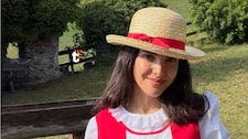 Rosángela Espinoza reveló que cumplió su sueño de niña y visitó la casa de Heidi, en Suiza
