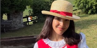 Rosángela Espinoza reveló que cumplió su sueño de niña y visitó la casa de Heidi, en Suiza