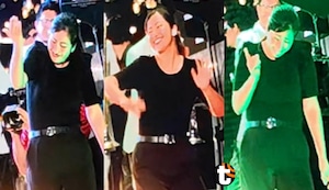 Intérprete de lenguaje de señas causa furor en escenario del concierto de Armonía 10