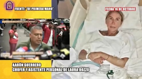 Chofer de Laura Bozzo habla de su estado de salud