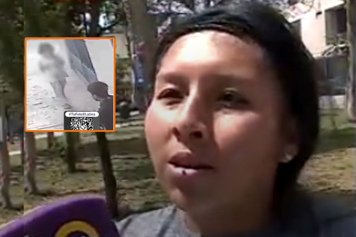 La mujer relató que el sujeto que raptó a la pequeña es un menor de edad conocido en la zona.