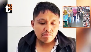 ¡Cayó ‘Malaco’ tras asaltar Tambo en SJL! Video muestra cómo amenaza a punta de pistola a los trabajadores