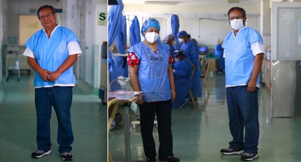 Han sido meses muy duros para todos, pero este noble pediatra se ha mantenido en pie de lucha con el Covid.| Foto: Jessica Vicente / Trome.