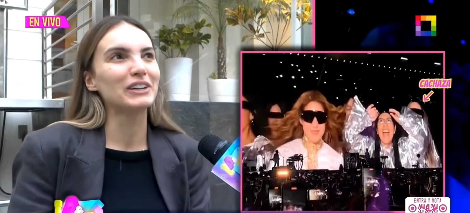 Influencer estuvo caminando con Shakira y contó como fue la experiencia. (Fuente: Willax)