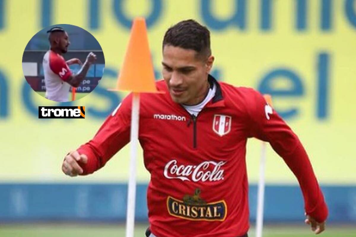 Paolo Guerrero entrenó este miércoles en La Videna.