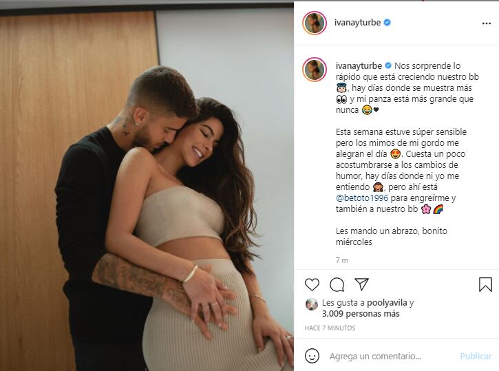 Ivana Yturbe junto a su esposo Beto Da Silva. (Foto: @ivanayturbe)