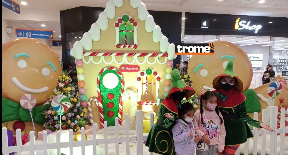 Mall del Sur instalará Villa de Papá Noel con zona de nieve y Plaza Norte ya abrió sus estaciones navideñas. "Mantenemos el optimismo sin dejar de cumplir medidas de bioseguridad”, indicaron a nuestro diario. (Isabel Medina / Trome)