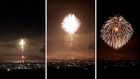 Año Nuevo: Japón lanzó el fuego artificial más grande del mundo para recibir el 2025