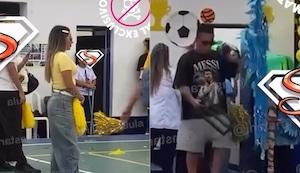 Christian Cueva y Pamela López juntos en las olimpiadas de su hijo | VIDEO