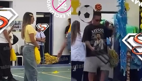 TROME | Christian Cueva y Pamela López juntos en las olimpiadas de su hijo (Instarándula)