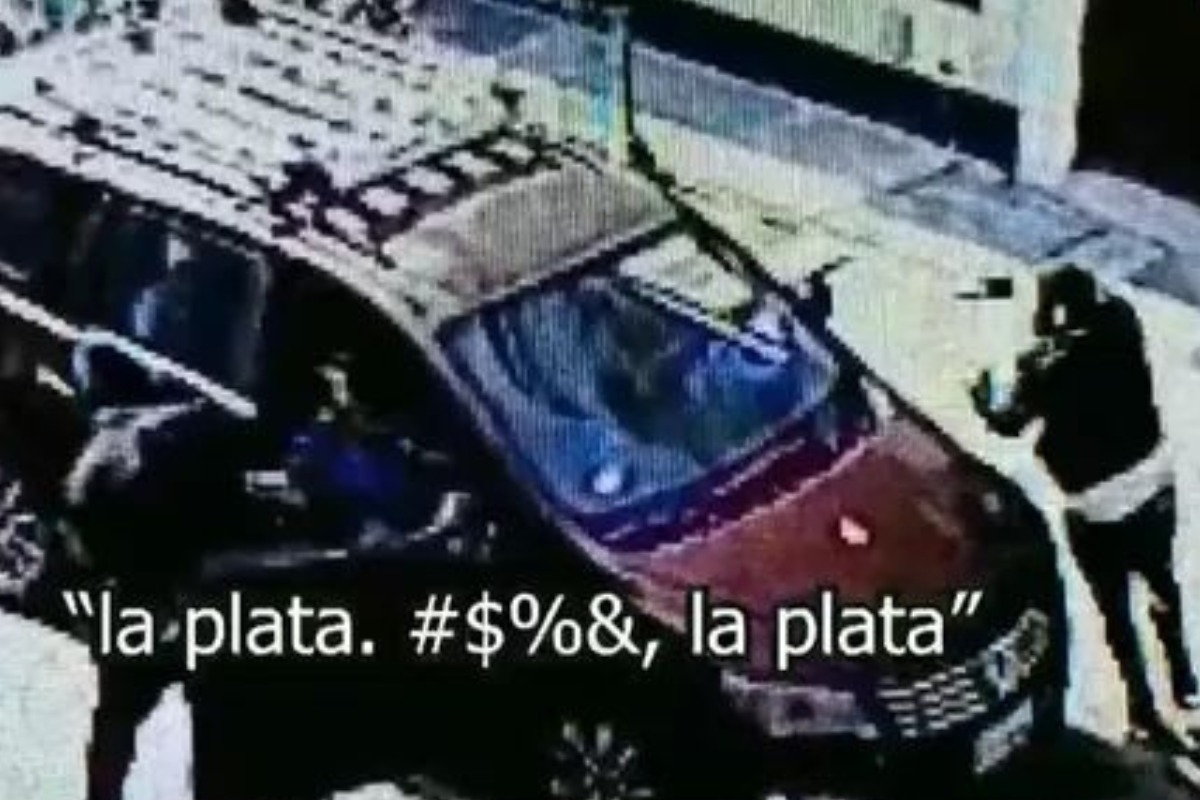 Ladrones hicieron disparos al aire para amedrentar a sus víctimas.