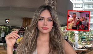 Mayra Goñi ARMÓ encuentro entre Fabio y Neutro para tener contenido, asegura Janet: “Su manáger le dio rosas y peluche”