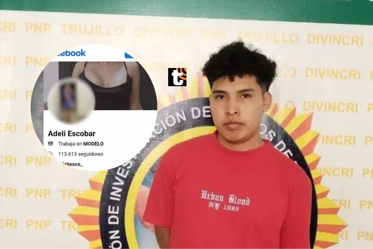 Jerry Escobar se hacía llamar Adeli Escobar en redes sociales para captar a chicas menores de edad.