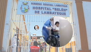 Lambayeque: Mujer da a luz en pasadizo de hospital ante falta de atención | VIDEO