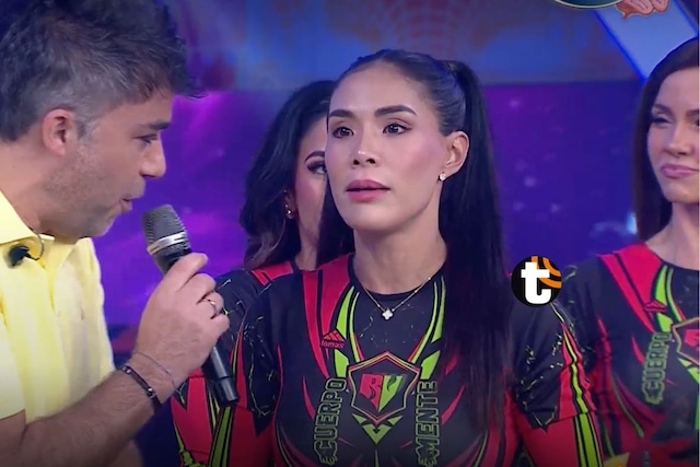 Fabianne Hayashira volvió a Esto es guerra: Cuerpo y mente. (Foto: Composición Trome - Captura América TV)
